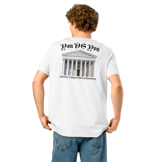 "YOU VS YOU" Organic Ribbed Neck T-Shirt
